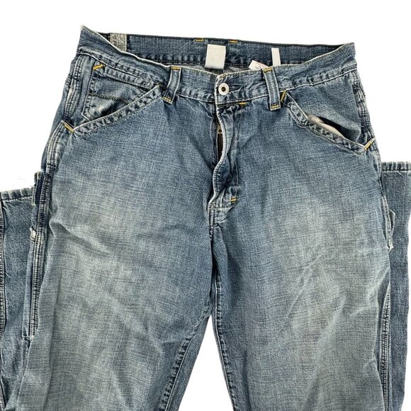 Vintage Y2K 2000s Lucky Brand Baggy Carpenter Jeans 30 X 34 USA - Picture 13 of 15